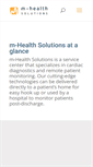 Mobile Screenshot of m-healthsolutions.com